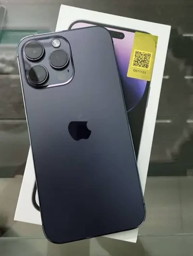I phone 14 pro max deep purple 1