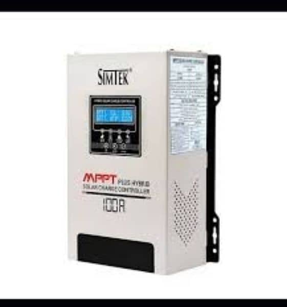 SimTek 100 Amperes MPPT Hybrid solar charge controller New stock Avail 1
