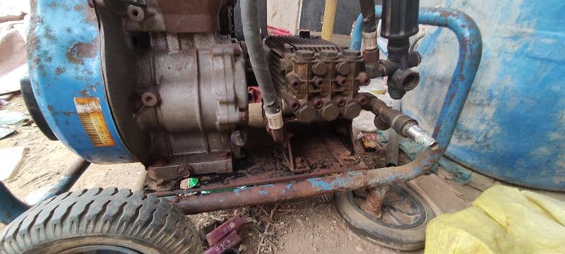 robin petrol engine pressure washer pump 3