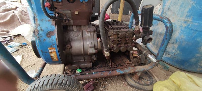 robin petrol engine pressure washer pump 6