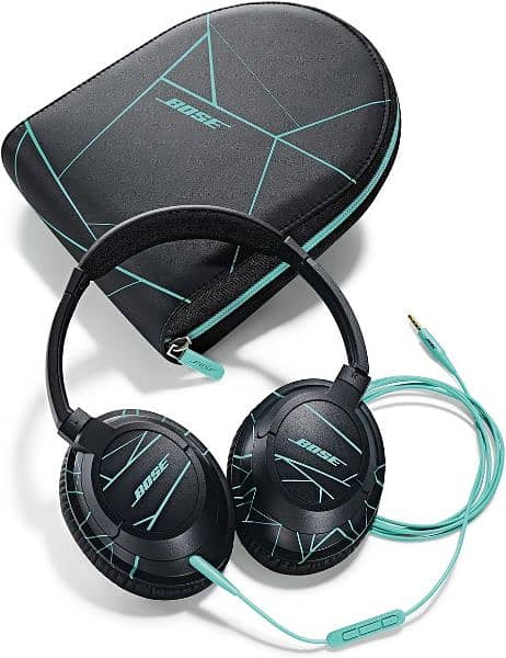 Bose  SoundTrue Around-Ear Headphones - Black/Mint 1