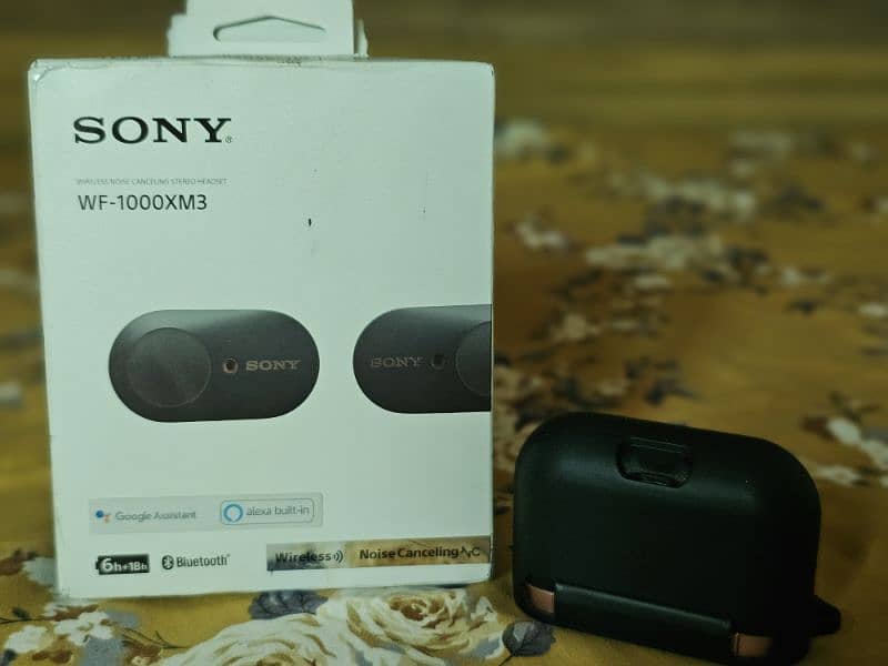 Sony wf-1000xm3 black 0