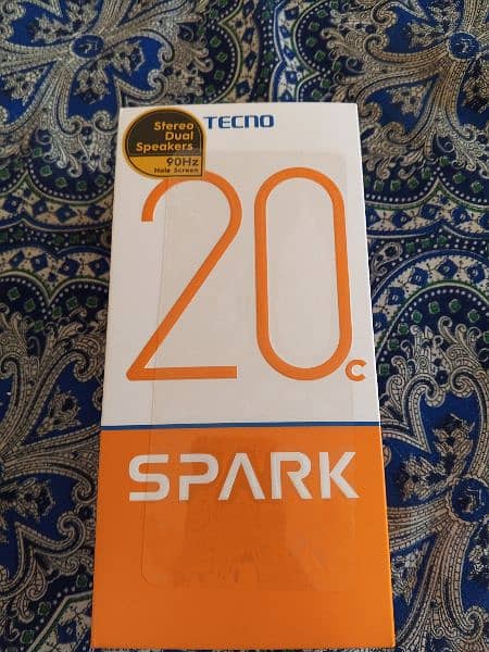 techno spark c20 Ram 4+4 ROM 128 2