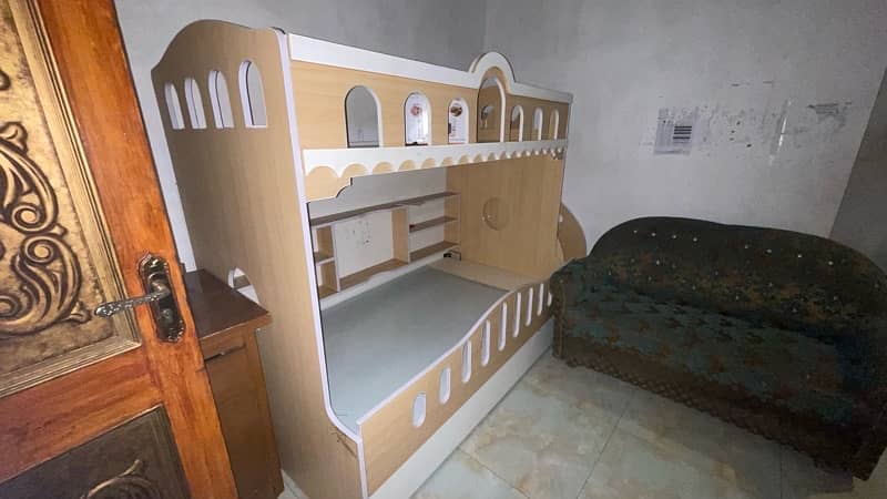 kids bed / bunker bed / bunk bed / wooden  bed/ furniture 3
