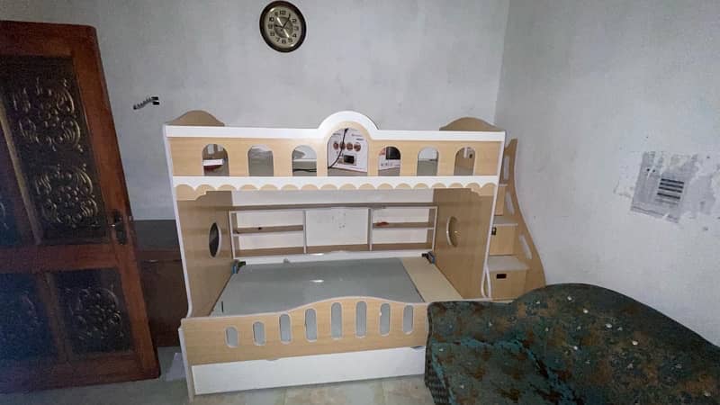 kids bed / bunker bed / bunk bed / wooden  bed/ furniture 4