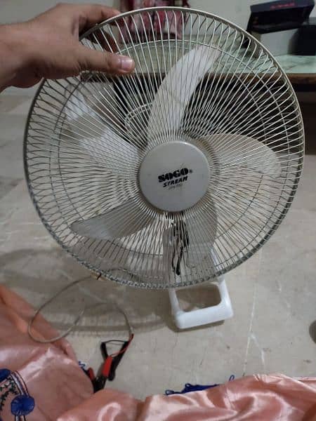 12 Watt Fan batry se chalane wale 4