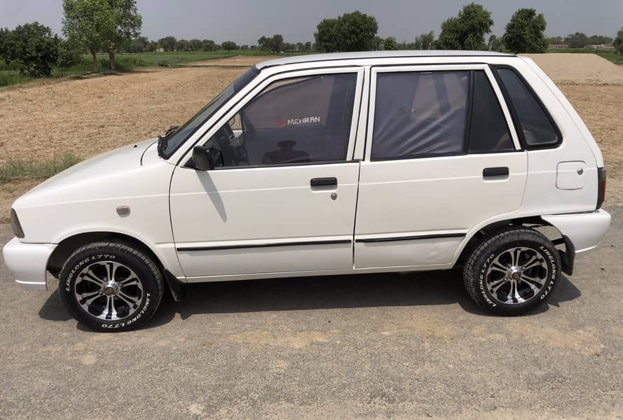 Suzuki Mehran VXR 2015 model AC alloy rims 13