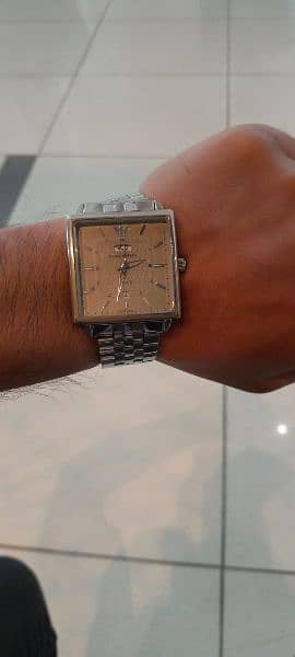 automatic watch zeenat 17jewel &Armani 2