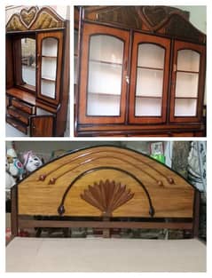 Double bed,Dressing& Showcase