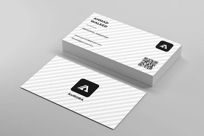 Professional & Minimalist Business Card Design 1