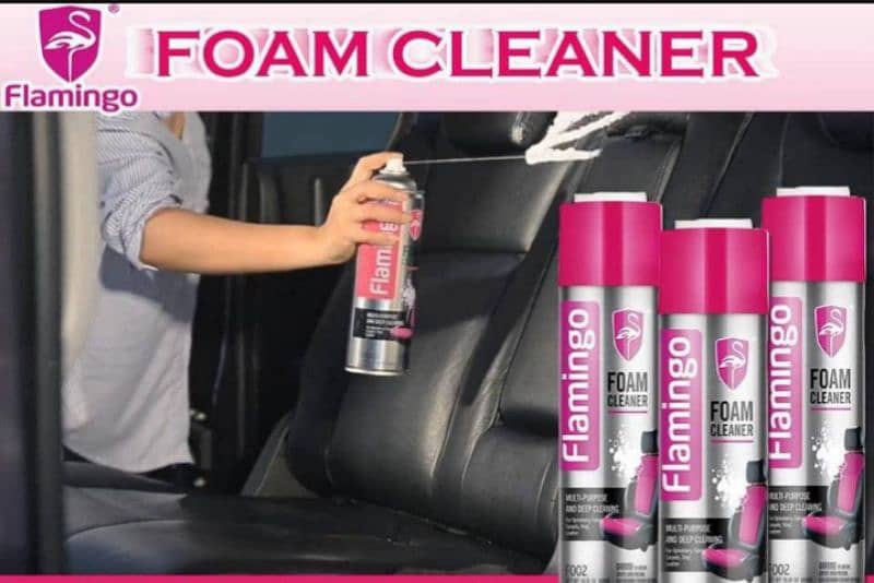 flamingo car foam cleaner 1