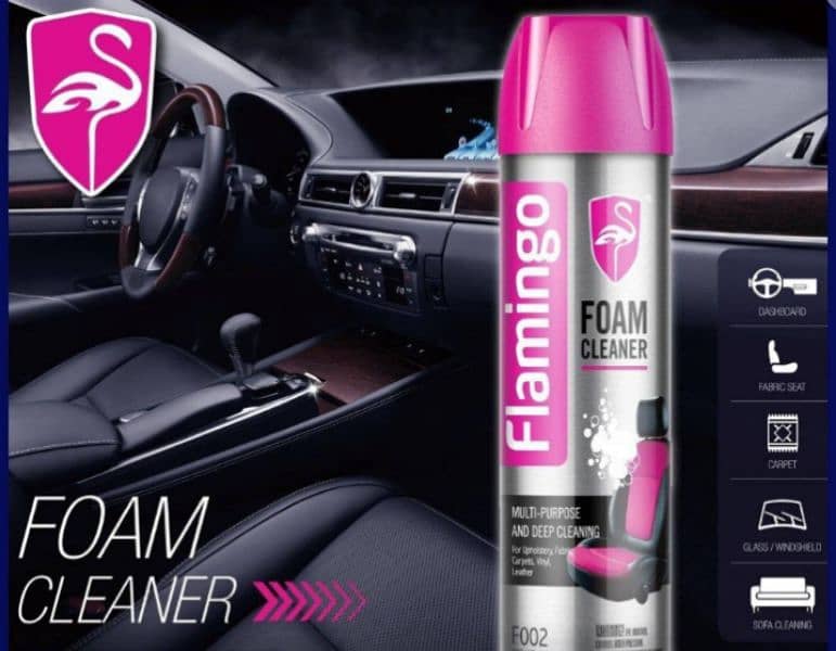 flamingo car foam cleaner 2