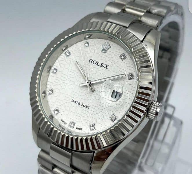 mens formal analogue watch rolex 2