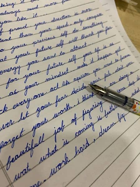 Handwriting Assessment work 4