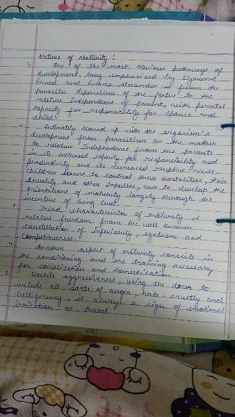 Handwriting Assessment work 14