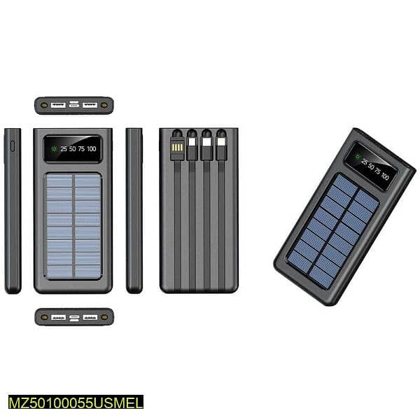 solar charger 1000mAh Power Bank 0