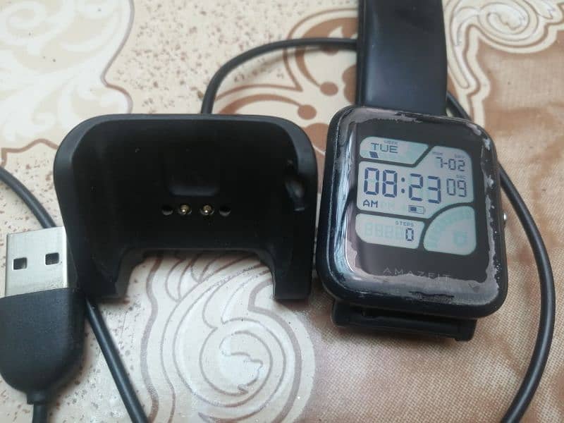 amazfit bip smart watch 15days battery 100% original 0