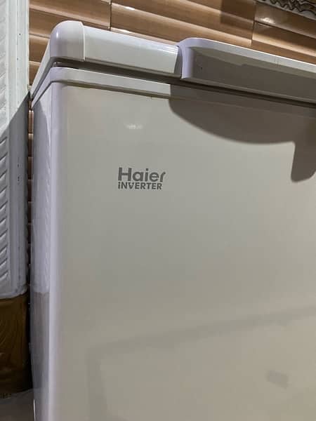 Haier inverter double door Freezer 0
