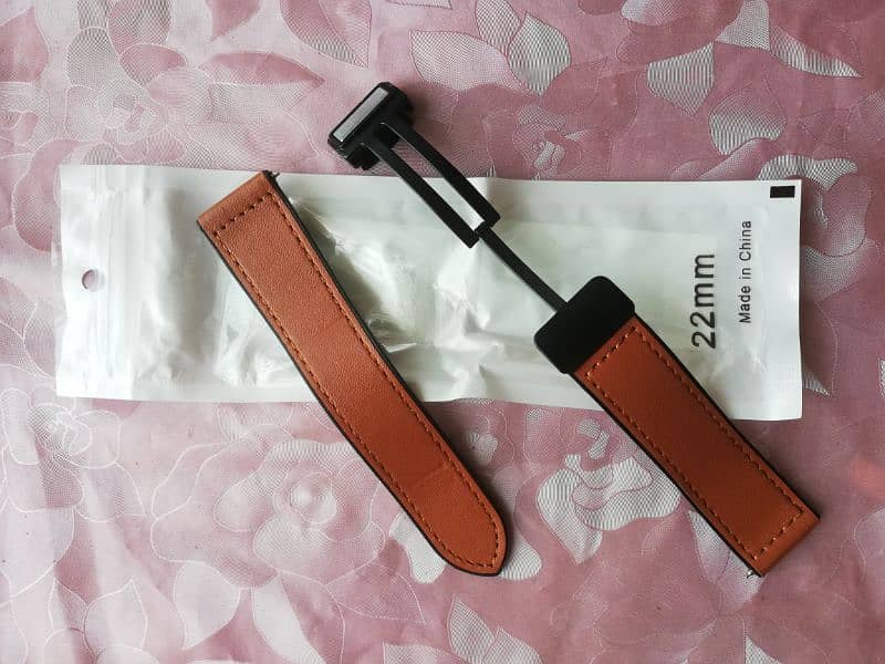 Leather silicone magnetic strap (22mm) 1