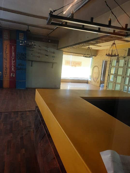 1800 Sq Ft Sami Furnished For Restaurant Commercial Space For Rent Located In F-7 Markaz 15