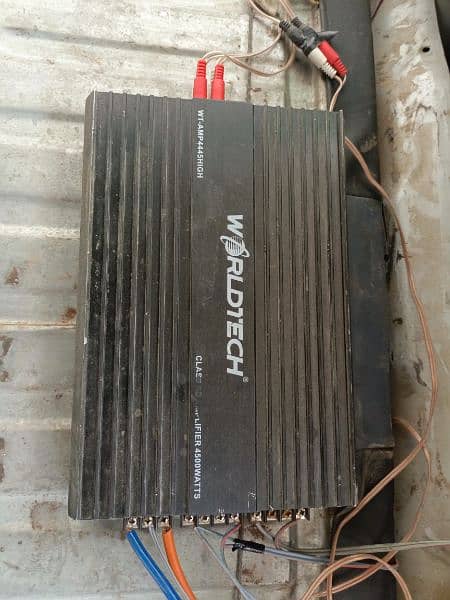 Amplifier and Woofer for sale 1