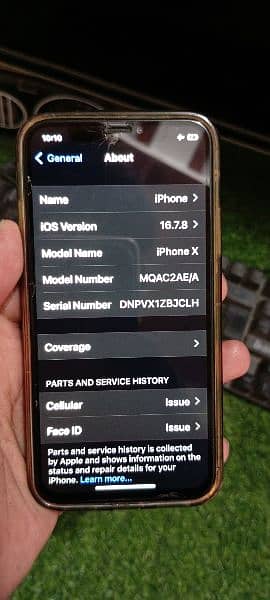 iphone X Non Pta 64. GB 9