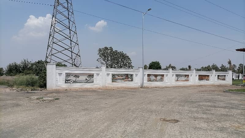 7 Marla Spacious Residential Plot Is Available In Canal Road For sale 2