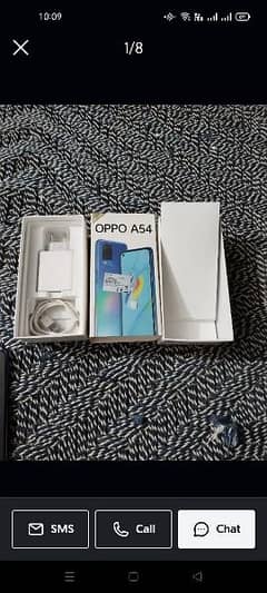 Oppo a54 4gb/128gb 1 year used in good condition