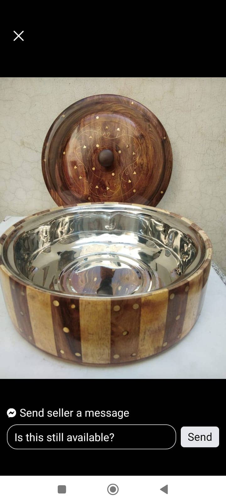 wooden Hot Pot/centerTable/wooden charpai/home decoration / Furniture 2