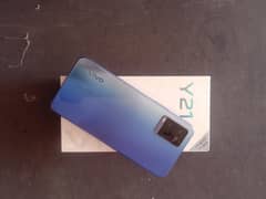 vivo y 21 with complete box 10 by 10 no open no repair 0