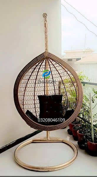 New Double Swing Chair Jhoola, Single & Double, Macrame Jhula, COD 9