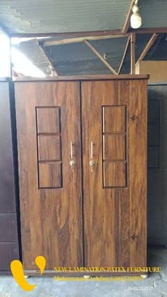 2 door cupboards wardrobe almari 03012211897