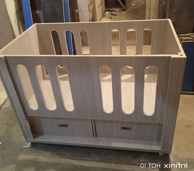 baby cot with storage cabinets size 18x36 inch whole sale price 2