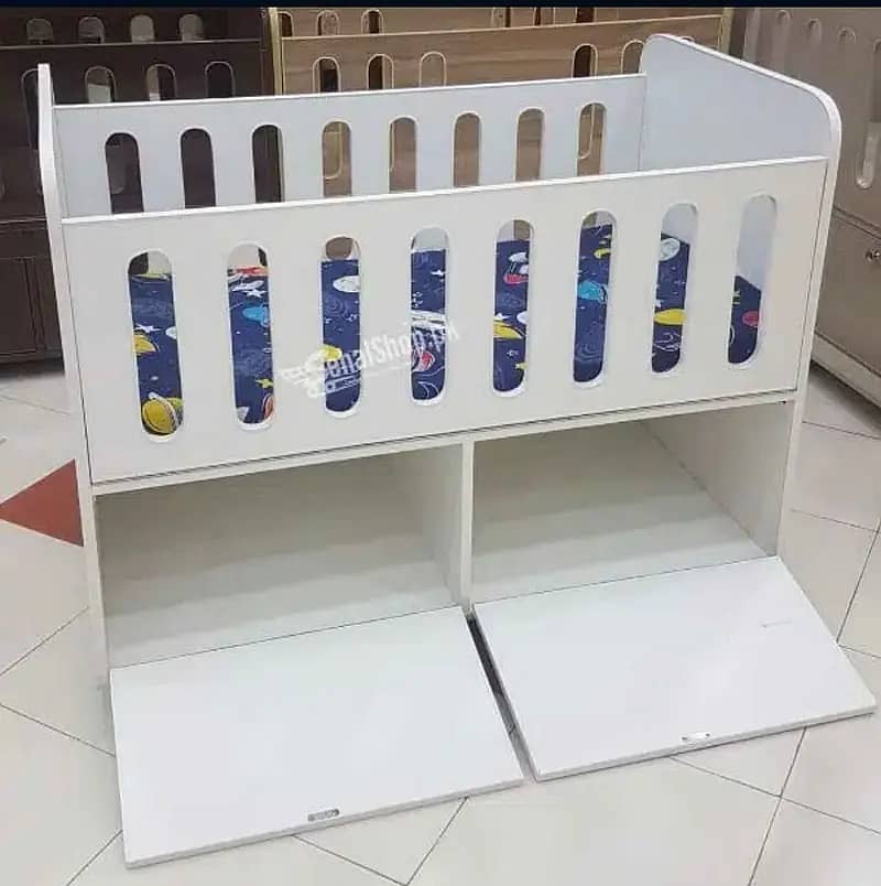 baby cot with storage cabinets size 18x36 inch whole sale price 5