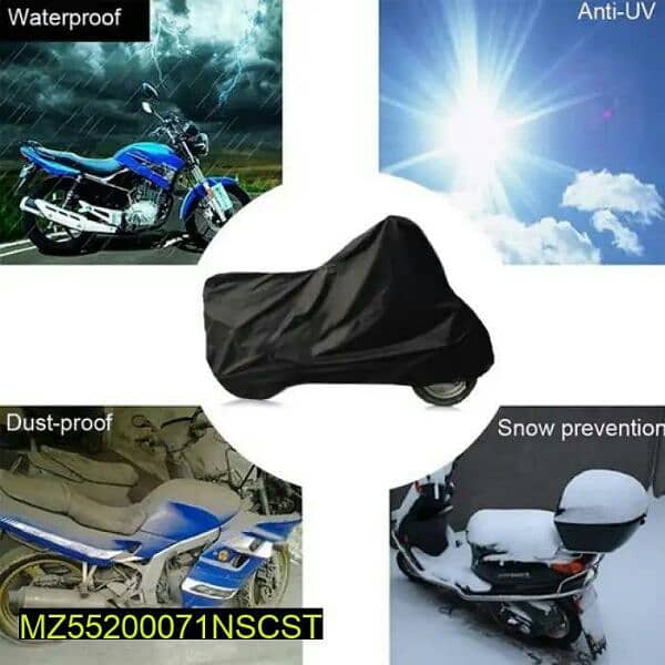Anti-Slip Parachute Motor Bike Seat Cover 0