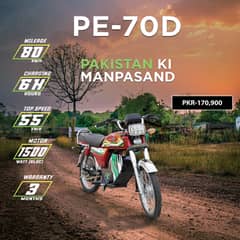 Pakzon Electric Bike PE-70D 0