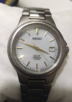 Seiko beautiful white dail good condition