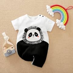 Cute Panda Stylish Summer Romper