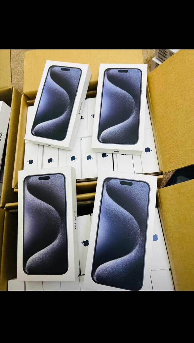 Iphone 15pro Max 512GB PTA Approved  Box Pack Stock Availble 4
