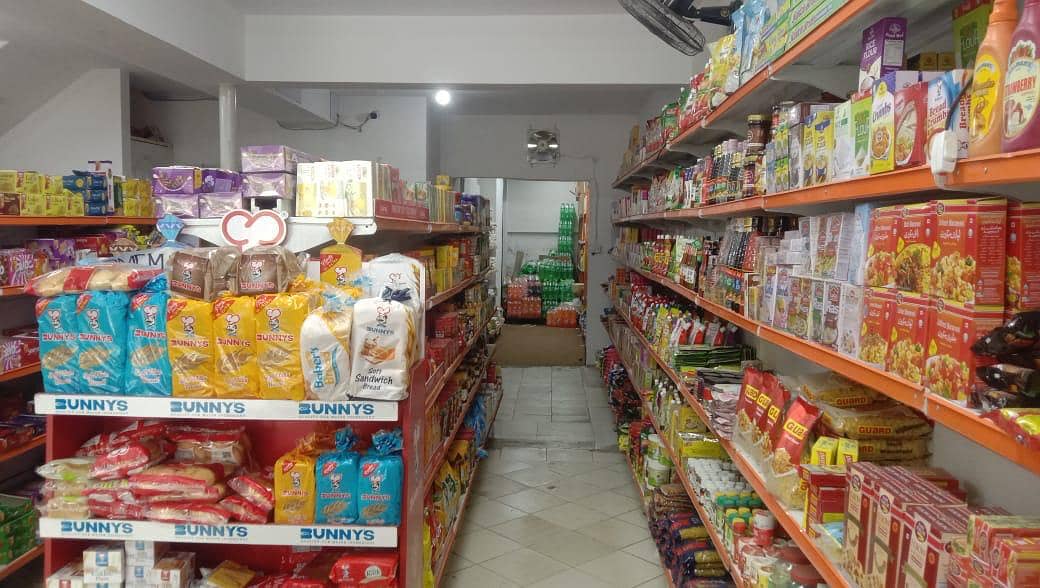 RUNNING GROCERY STORE AT PRIME LOCATION OF LDA AVENUE 1 LAHORE 5