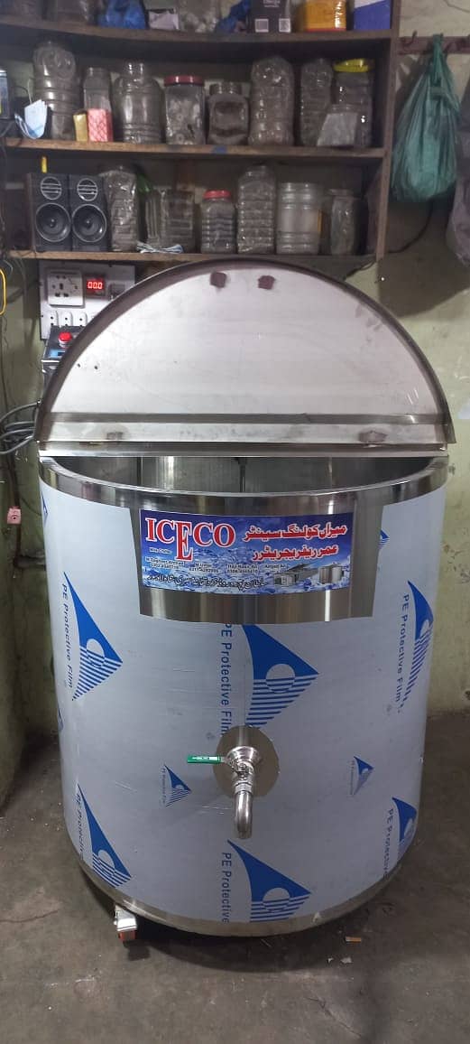 Milk chiller/Gol and D shape Ice-cream Machine /kulfi plant /Chillers 7