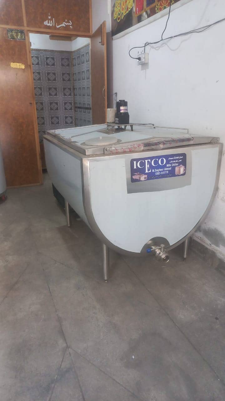 Milk Boiler | Milk Chiller | Mixer Tank| Steel Counter | Group 2