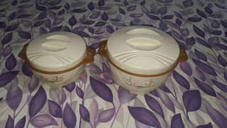 Set Of 2 small hotpot 10/10 condition