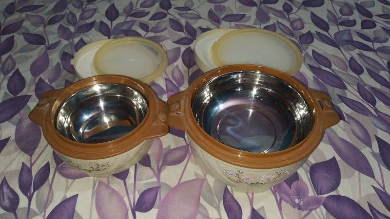Set Of 2 small hotpot 10/10 condition 3