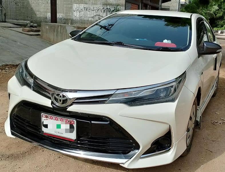 Toyota Corolla XLI 2016 convert to grande new shape 1