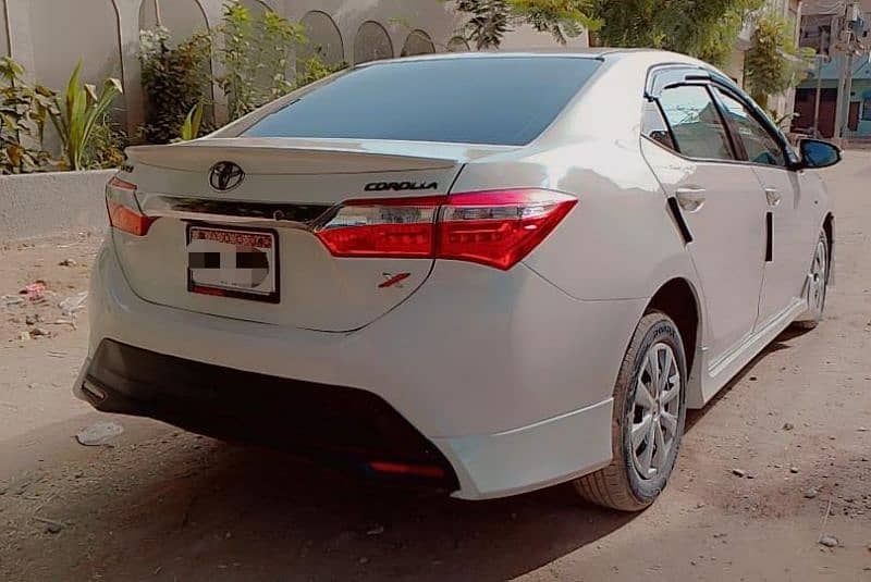 Toyota Corolla XLI 2016 convert to grande new shape 3