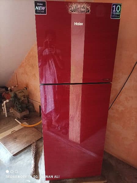 Haier Refrigerator Model HRF 336 Glass Door 1