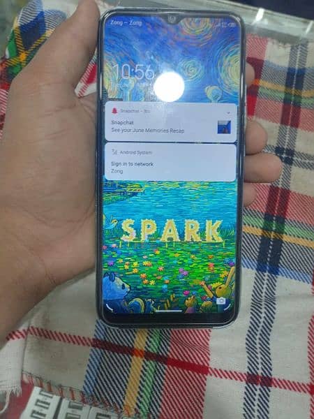 Techno spark 6 Go urgent sale  4,64  with original charger 1