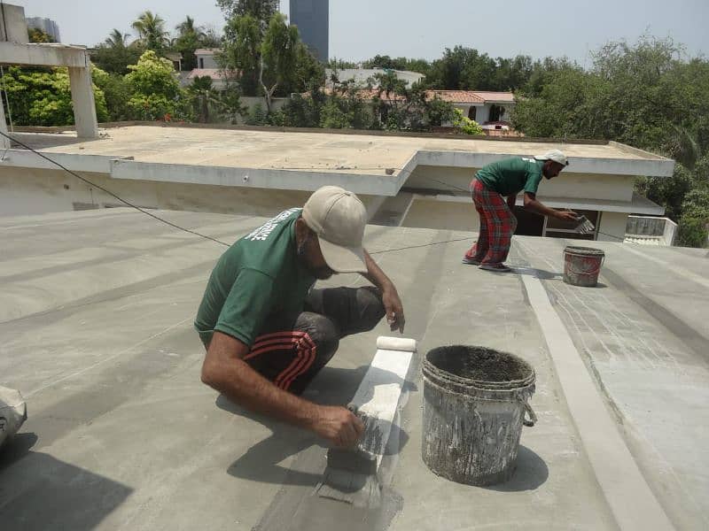 Roof Waterproofing Services Roof Repair Water Tank BathRoom Leakage 4