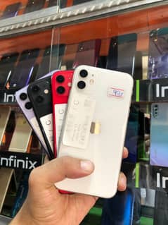 Iphone 11 128GB PTA Approved In All Colours Stock Availble